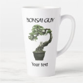 Bonsai guy funny quote for bonsai lovers milchtasse (Rechts)