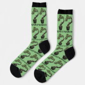 Bonsai guy funny quote for bonsai lovers socks socken (Linkes Detail)