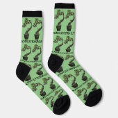 Bonsai guy funny quote for bonsai lovers socks socken (Rechts)