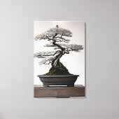Bonsai in Harmonie Leinwanddruck (Vorderseite)