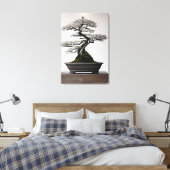 Bonsai in Harmonie Leinwanddruck (Insitu (Schlafzimmer))