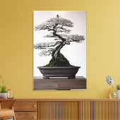Bonsai in Harmonie Leinwanddruck (Insitu (Wohnzimmer))