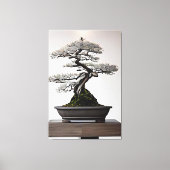 Bonsai in Harmonie Leinwanddruck (Vorderseite)