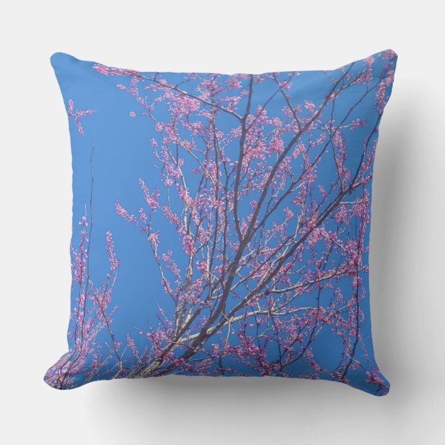 Bonsai Jacaranda Serie Kissen (Vorderseite)