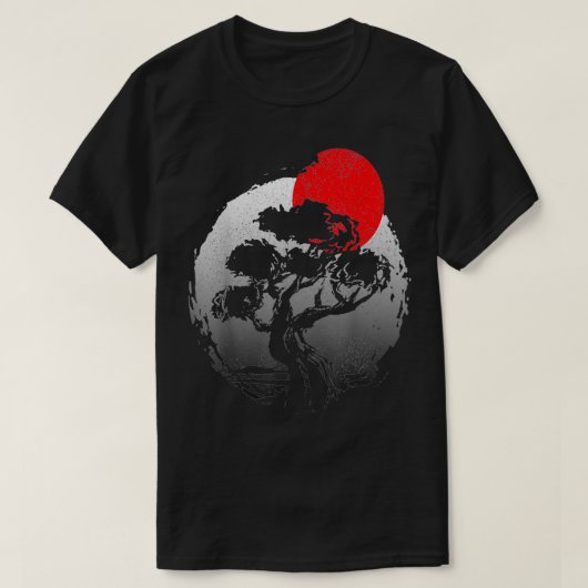 Bonsai Japanese Art Bonzai T-Shirt (Design vorne)