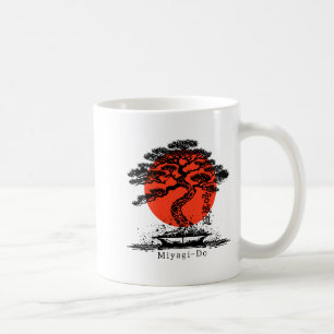 Bonsai Japanische Kanji Miyagi Do Personalisiertes Kaffeetasse