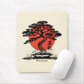 Bonsai Japanisches Kanji Personalisiert Mousepad (Mit Mouse)