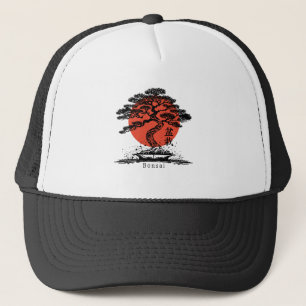Bonsai Japanisches Kanji Personalisiert Truckerkappe