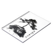 Bonsai-Kanji-Notizbuch Notizblock (Linke Seite)