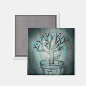 Bonsai Magnet (Vorderseite/Rückseite)