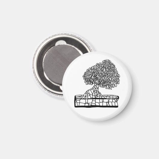BONSAI MAGNET (Vorderseite/Rückseite)