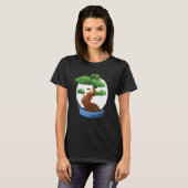 Bonsai-Miniaturbaum T-Shirt (Vorne ganz)