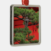 Bonsai Pine Tree Ornament Aus Metall (Rechts)