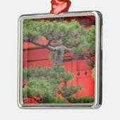 Bonsai Pine Tree Ornament Aus Metall (Links)