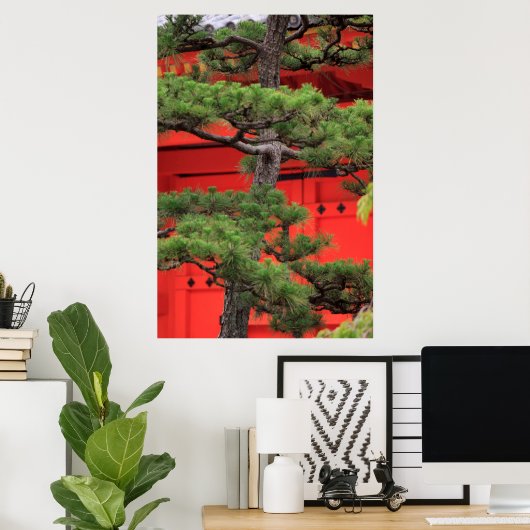 Bonsai Pine Tree Poster (Heimbüro)