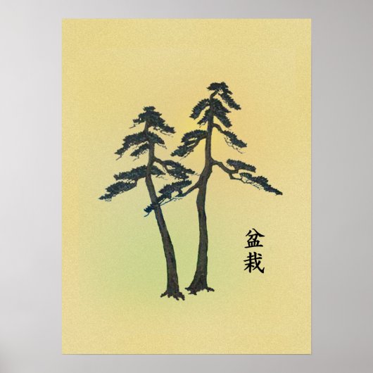 Bonsai Poster (Vorne)