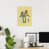 Bonsai Poster (Heimbüro)