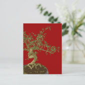 Bonsai Postkarte (Stehend Vorderseite)