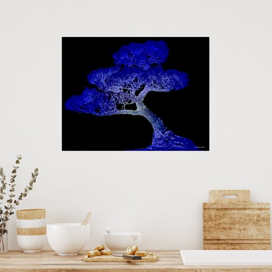 Bonsai Print Poster (Küche)