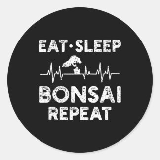Bonsai Runder Aufkleber
