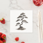 Bonsai Serviette (Beispiel)