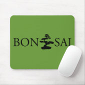 Bonsai Silhouette Mousepad (Mit Mouse)