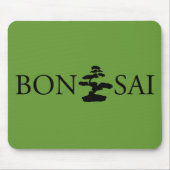 Bonsai Silhouette Mousepad (Vorne)