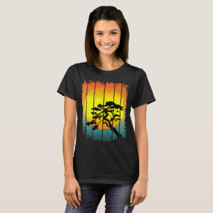 BONSAI SOMMERSONNENUNTERGANG T-Shirt