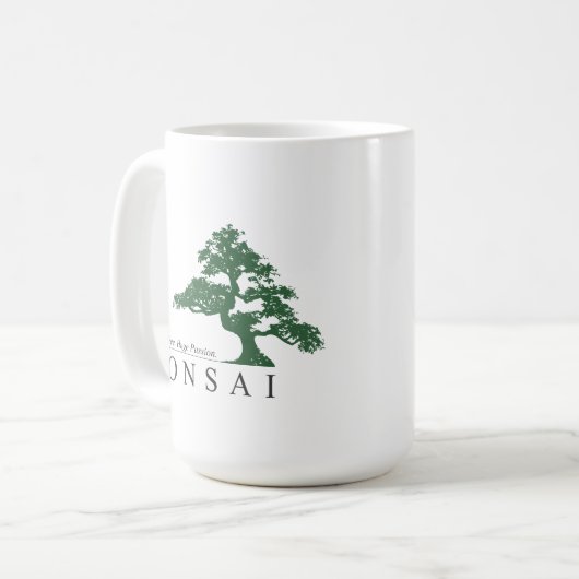 Bonsai Tasse (Vorderseite Links)