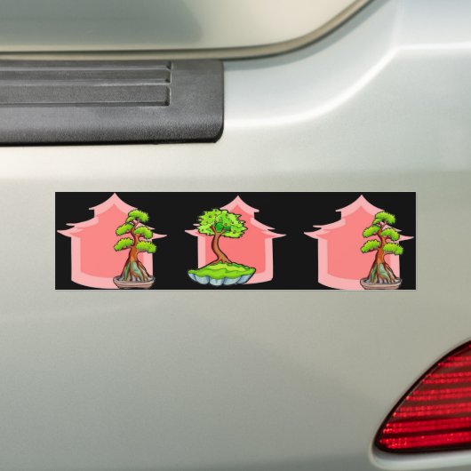 Bonsai Tree Autoaufkleber (Auf Auto)