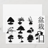 Bonsai Tree Basic Styles 10 Einladung (Vorne/Hinten)
