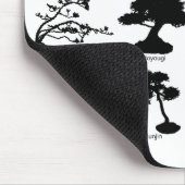 Bonsai Tree Basic Styles 10 Mousepad (Ecke)