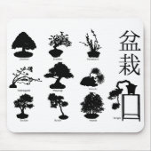 Bonsai Tree Basic Styles 10 Mousepad (Vorne)