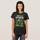 Bonsai Tree Behalt und Gardener T-Shirt (Vorne ganz)