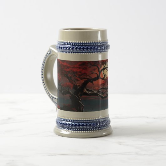 Bonsai Tree Bierglas (Vorderseite Links)