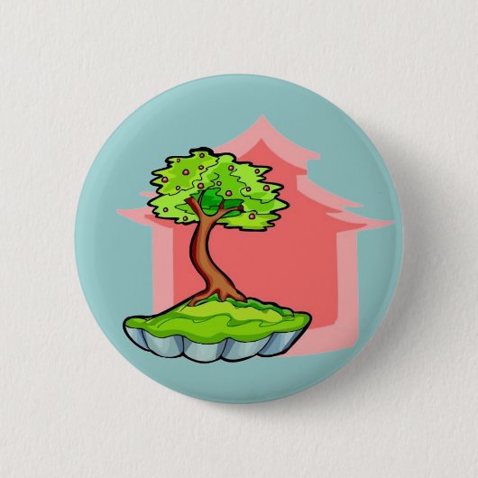 Bonsai Tree Button (Vorderseite)