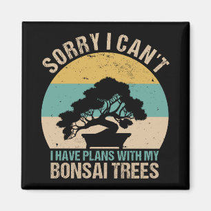 Bonsai Tree - Coole Pflanze im Freien Magnet