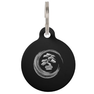 bonsai tree enso circle buddhist zen Kalligraphie Haustiermarke
