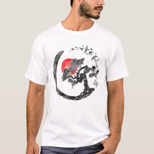 Bonsai Tree Enso Circle - Buddhistische Zen-Kallig T-Shirt