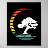 Bonsai Tree Enso Circle Poster (Vorne)