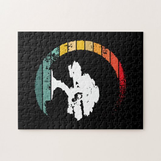 Bonsai Tree Enso Circle Puzzle (Horizontal)