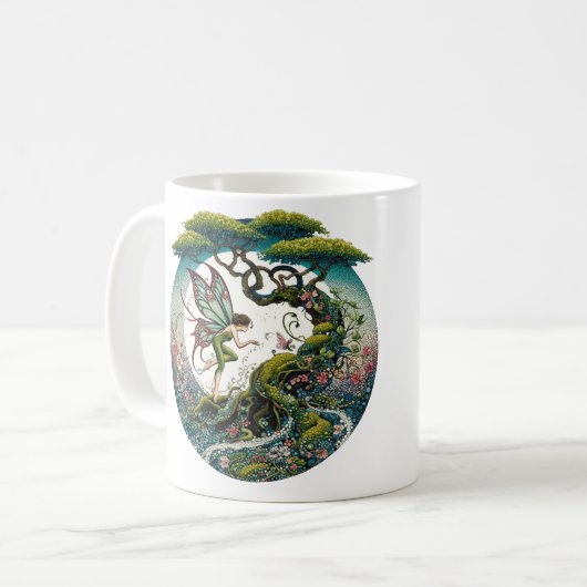 Bonsai Tree Fairy Kaffeetasse (Vorderseite Links)