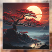 Bonsai Tree Fensteraufkleber (Blatt 2)