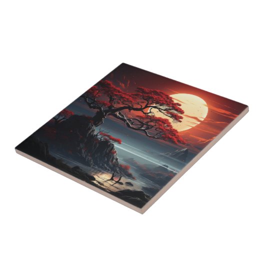 Bonsai Tree Fliese (Seite)