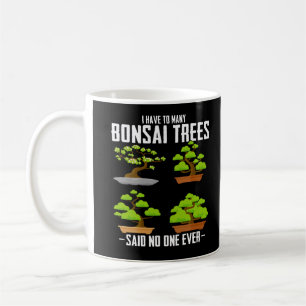 Bonsai Tree Gardener Japanische Pflanze Bonsai Fan Kaffeetasse