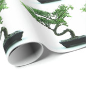 Bonsai Tree Geschenkpapier (Rolleneckpunkt)