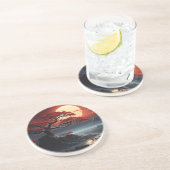 Bonsai Tree Getränkeuntersetzer (Seite)