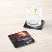 Bonsai Tree Getränkeuntersetzer (Rechte Seite)