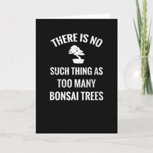 Bonsai Tree Gift   Bonsai Lover Bonsai Tree Lover Karte