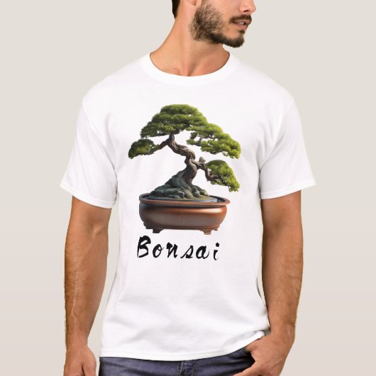 Bonsai Tree - Green T-Shirt (Vorderseite)